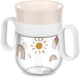 Vaso Mepal mio 360° - 200 ml - fácil de sostener - vajilla infantil - sunshine rainbow