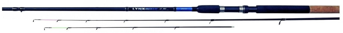 Albatros lynx winkle picker 270 cm - canna da feeder in 2 pezzi con 2 cime intercambiabili - canna compatta per coregone