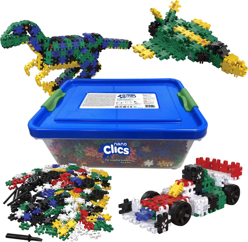 Clics nano - set de construcción constructores creativos - 2000 piezas.