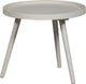 Mesa auxiliar Woood mesa m - madera - arena - 45 cm x ø45