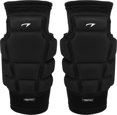 Avento kniebeschermers - indoor sport knie beschermers - zwart - maat s