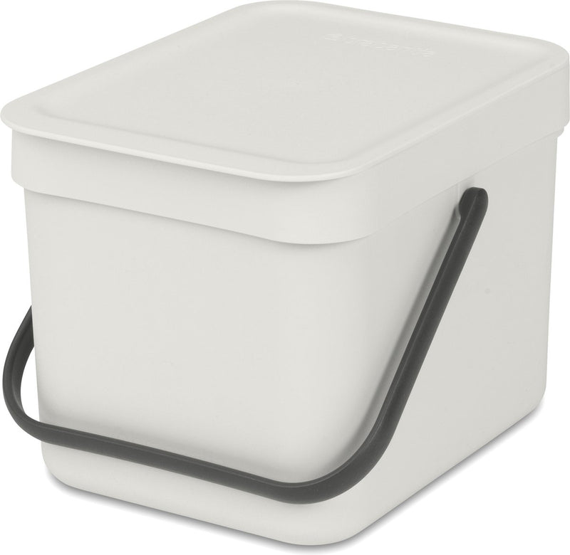 Brabantia Waste Secket Ordina Grigio a 6 litri grigio chiaro