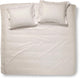 Damai linea dekbedovertrek - tweepersoons - 200x200 220 cm - ivory