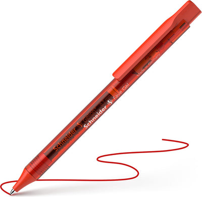 Schneider writing instruments schneider gel pen - fave - red - 0.4mm - s-101102-20