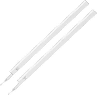 Briloner - set 2 lampade sottobanco - illuminazione sottobanco - illuminazione cucina - per illuminazione sottopensile - 58,5 cm - 8w - 800lm - 4.000 k - bianco