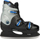 Nijdam ijshockeyschaatsen - volwassenen - hardboot - zwart blauw - maat 38