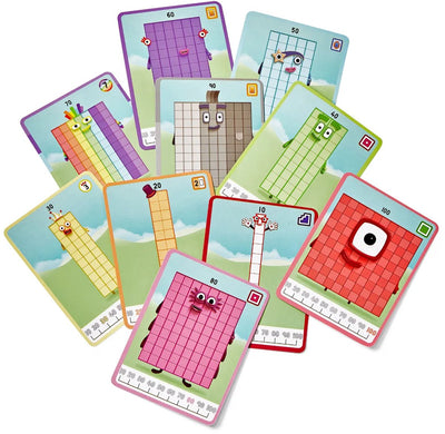 Learning resources - numberblocks™ mathlink™ cubes activity set heroes with zeroes - 3+