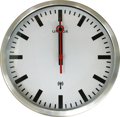 Orologio da stazione Unilux grigio radiocontrollato