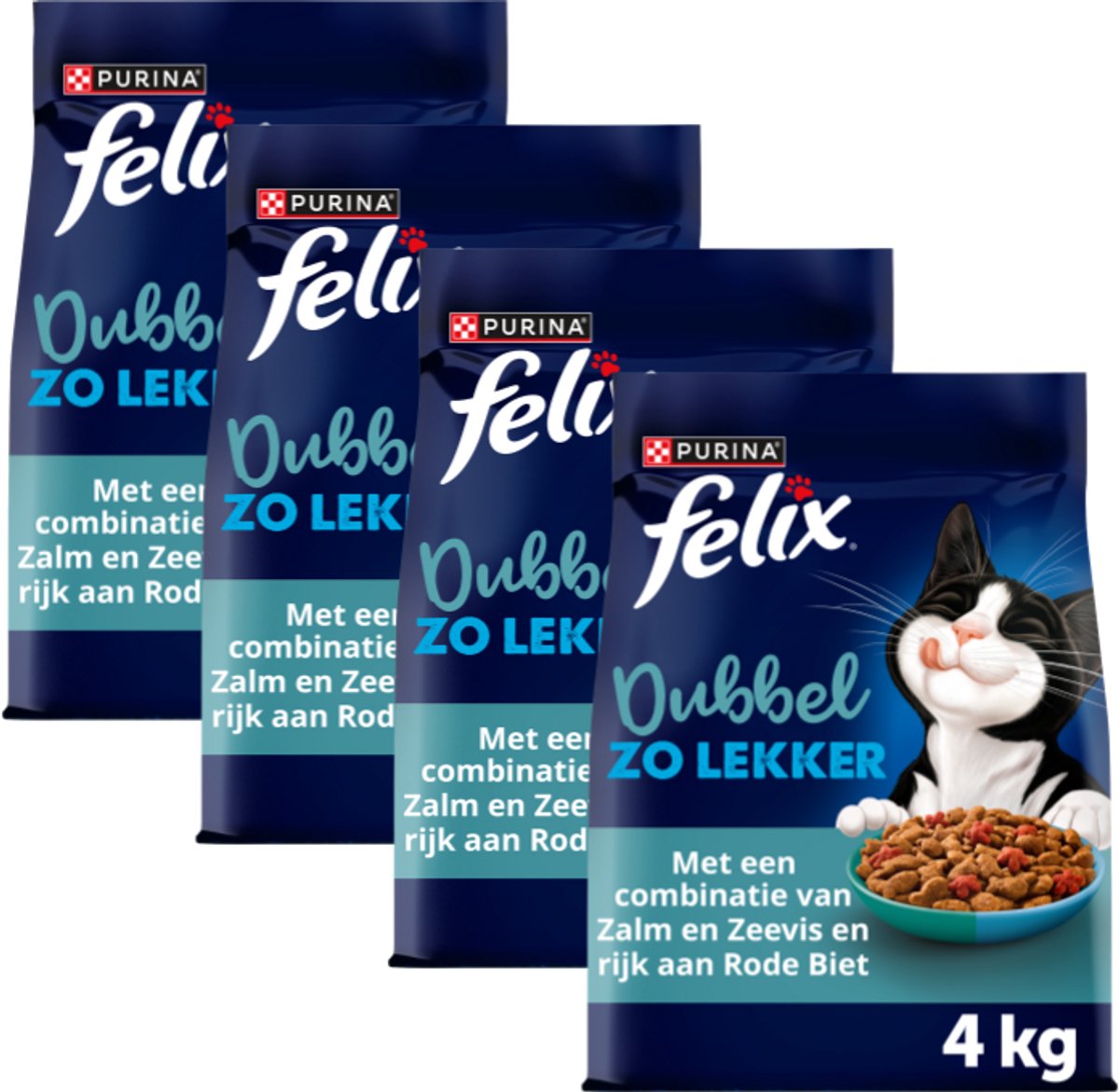 Felix due volte più gustoso - salmone di mare - 4 x 4 kg