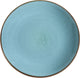 Medard de noblat - feeling turchese - piatto da dessert 21 cm - 6 pezzi - gres