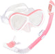 Atlantis Abaco Combo - set boccaglio - occhialini subacquei - boccaglio - bambini - rosa