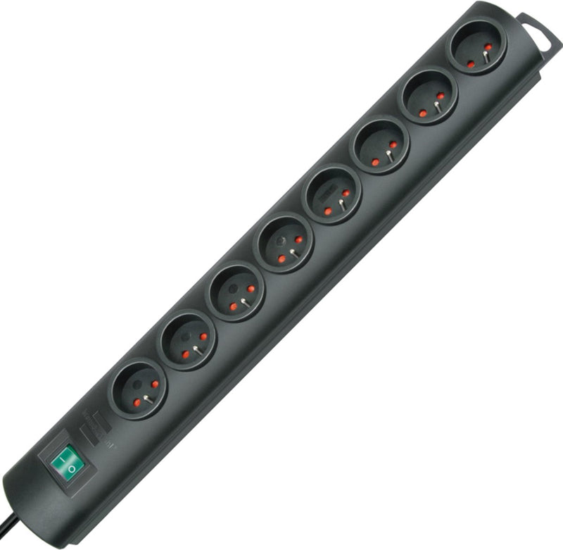 Presa Brennerstuhl primera-line 8 vie nero 2 m h05vv-f 3g1,5 *fr be*