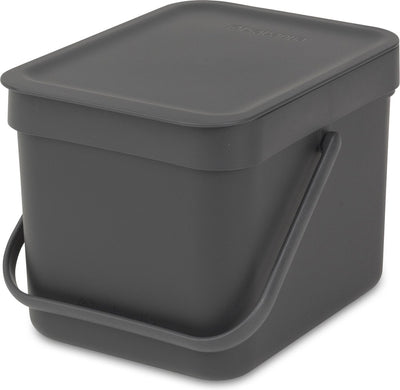 Brabantia Waste Bin Ordina Go 6l Grey