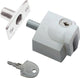 Axa rim lock white plastic 3012-20-98 g