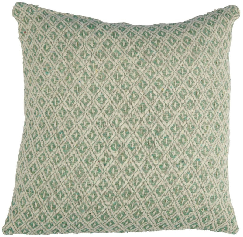 Cojín decorativo Arti casa - 45x45 cm - cojín decorativo - suave y confortable - para sofá y cama - verde