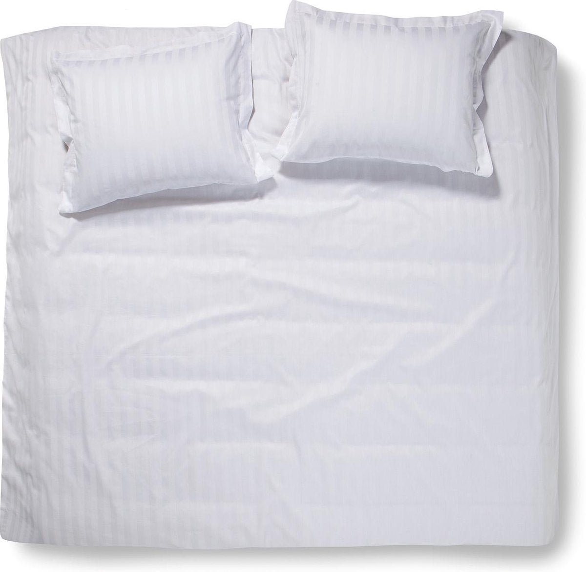 Damai linea - copripiumino - letti gemelli - 240 x 200 220 cm - bianco + 2 federe 60x70