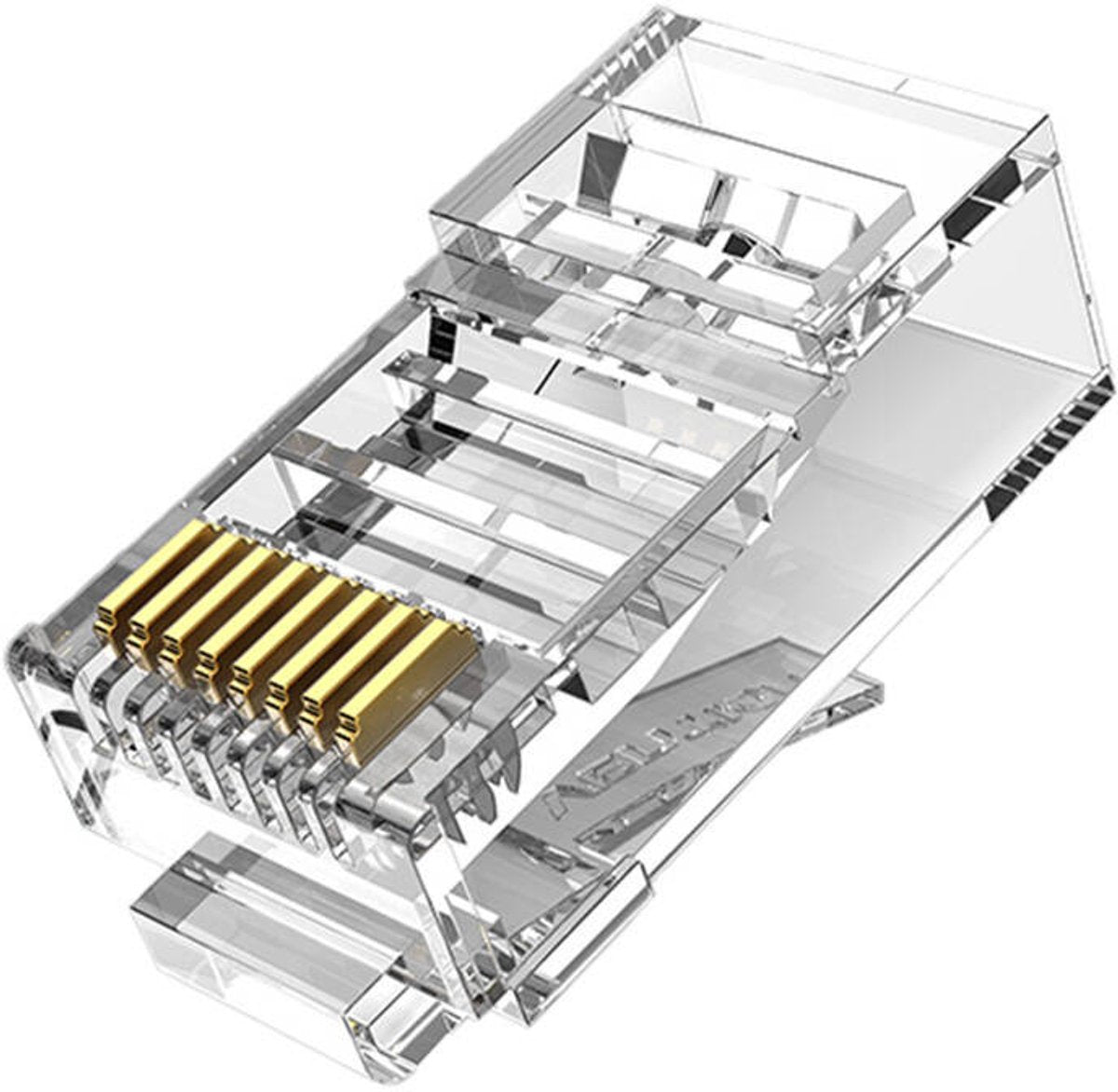 Conectores Vention rj45 cat 6 utp - 100 piezas