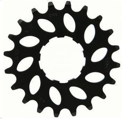 KMC Gear 19t posteriore Enviiolo Nuvinci 1 8, nero