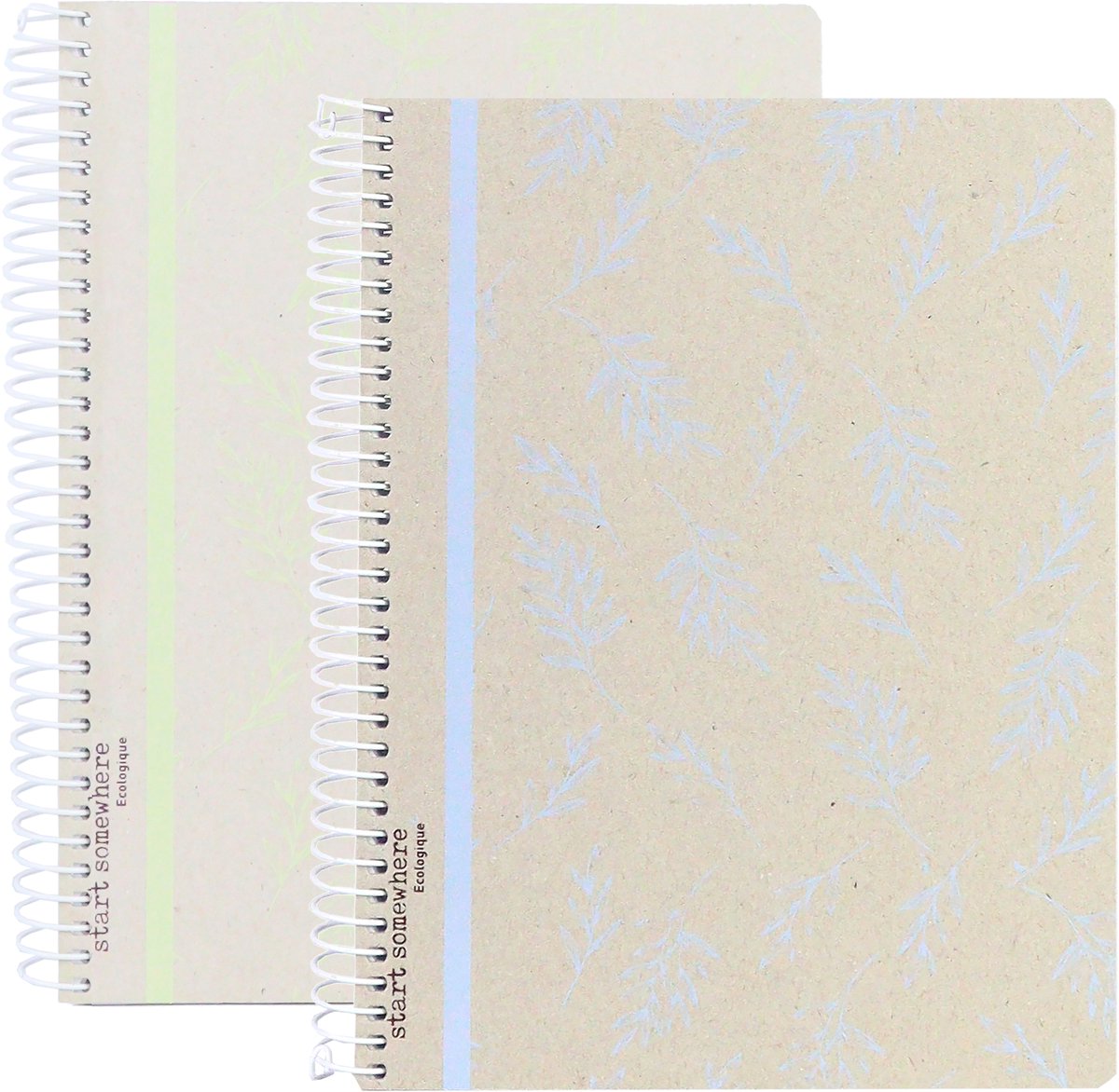 Blocco a spirale Kangaro - ecologico - misura a5 - con diamante 5 mm - 2 pezzi - an-116113-b
