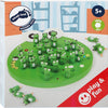 Small foot wooden game Solitaire frog