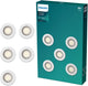 Philips led philips peridot inbouwspot - gu10 fitting - wit - rond - vaste kop - 5-pack