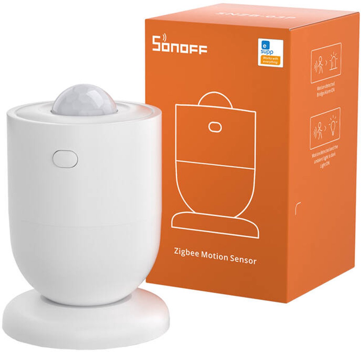 Sensore di movimento Sonoff zigbee snzb-03p per la sicurezza domestica e l'automazione