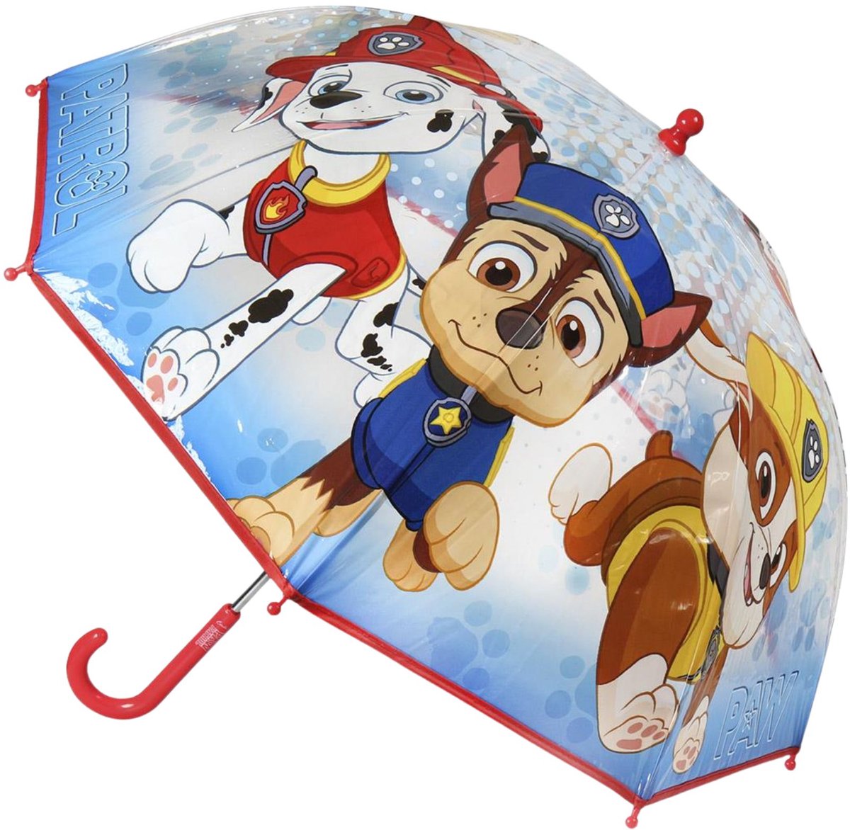 Ombrello Paw Patrol Ombrello per bambini trasparente