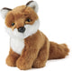 Natura vivente - peluche - volpe - seduta - 15 cm