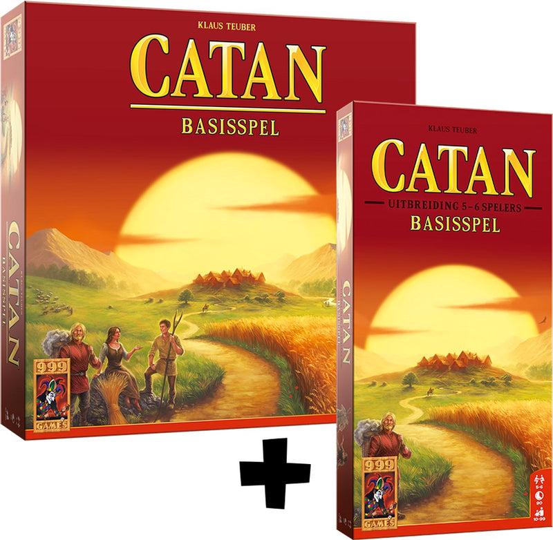 999games 999 giochi: pacchetto scontato Catan! base + estensione 5 6 bundle