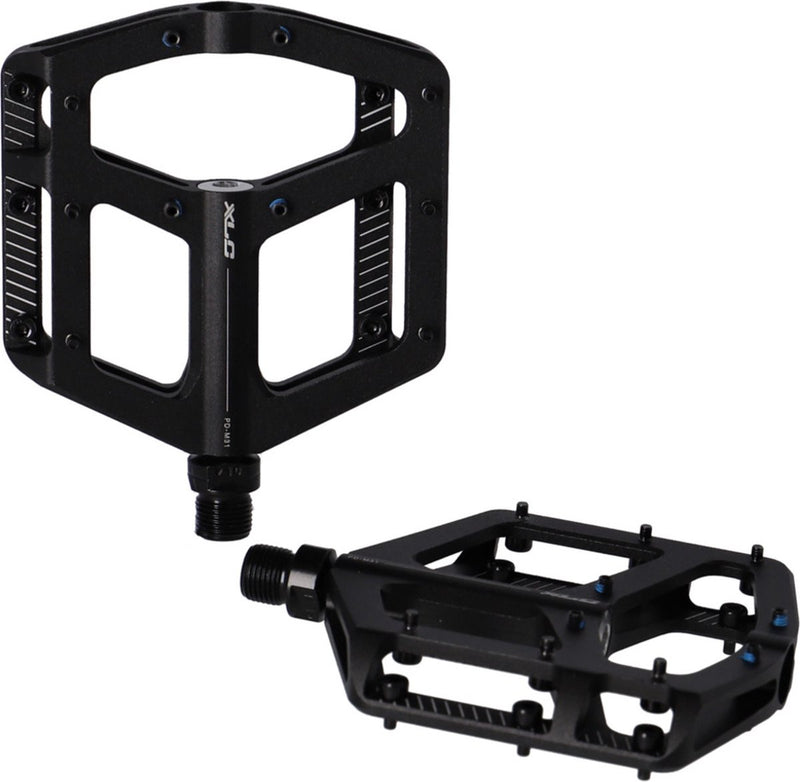Xlc platform pd-m31 fietspedalen - atb - aluminium - zwart