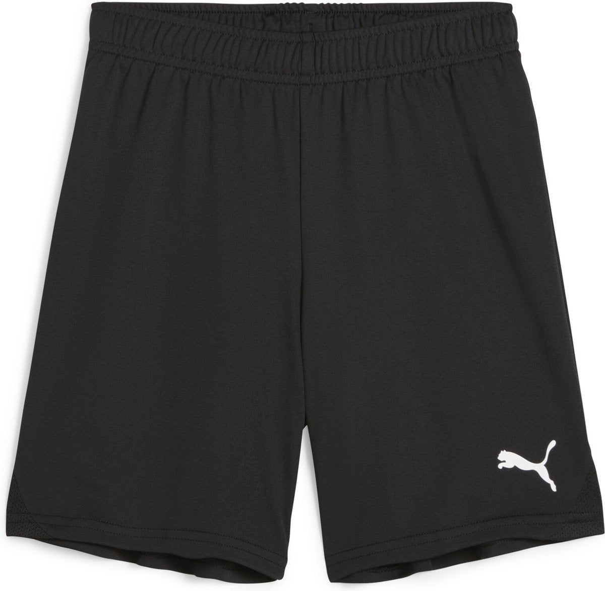 Puma teamgoal shorts jr unisex sportbroek - black- white