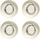 Serax - festa ottolenghi - ciotola s - bianco blu - 11 ø - 4 pezzi