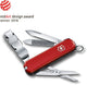 Victorinox nail clip 580 navaja 8 funciones roja
