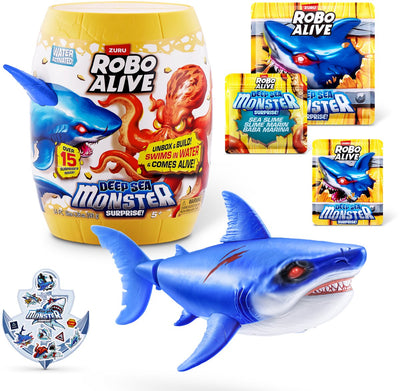 Robo alive deep sea monster surprise (shark) from zuru