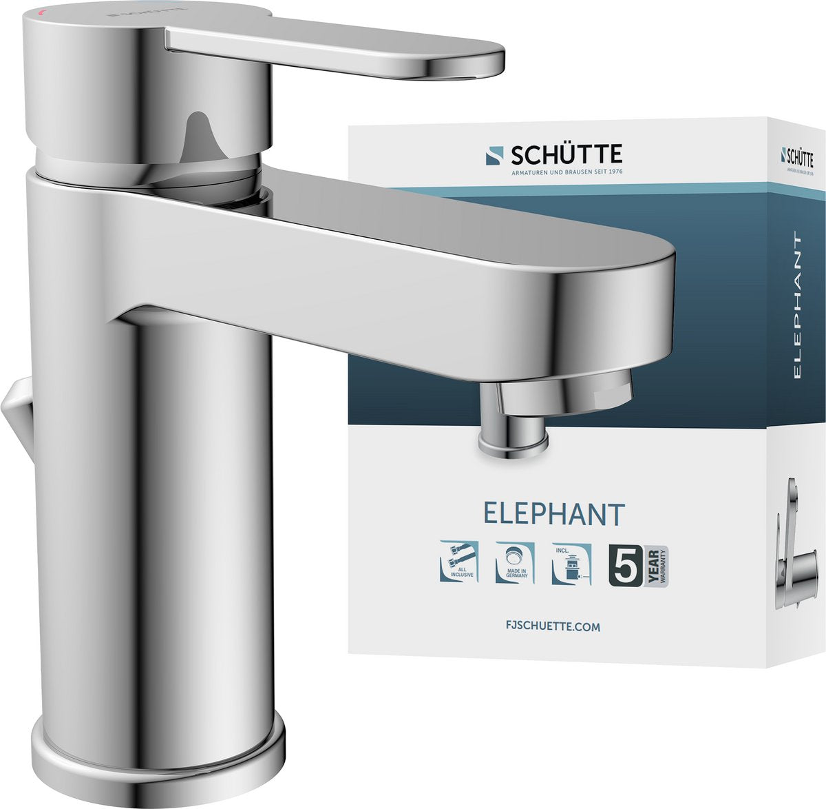 Schütte Schütte Washbasin Mixer elefante cromo