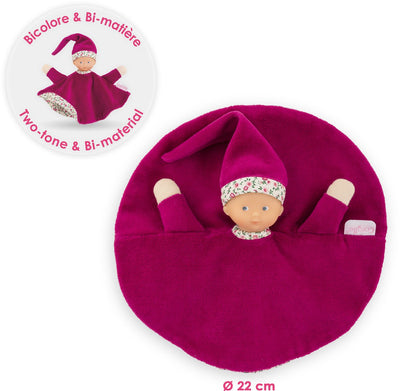 Corolle Ticoudou - Pink Grenadine Cuddle Cloth, 17cm