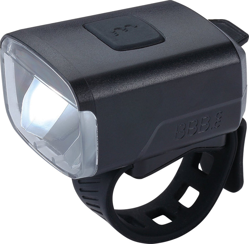 Faro per bicicletta Bbb cycling stud33 - illuminazione per bicicletta ricaricabile tramite USB - luce anteriore per bici da città - illuminazione per bici da corsa - 130 lumen - batteria da 10 ore - impermeabile - BLS-143