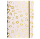 Cuaderno Eccolo - leopardo - línea - aprox. 15x20cm - con cierre elástico - ec-d447u