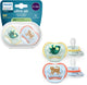 Philips avent ultra air – ciuccio traspirante e leggero (0-6 mesi) – 2 pezzi - scf087 02
