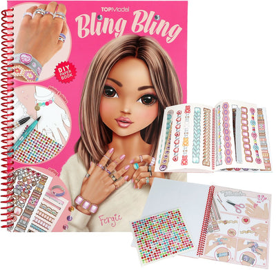 Depesche - top model crea il tuo bling bling - libro artigianale