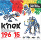 K'NEX Cyborg Criaturas 15 Modelos, 196dlg.