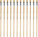 Pennello Kangaro Lyonse - #14 - legno laccato - scatola da 12 pezzi - k-840214