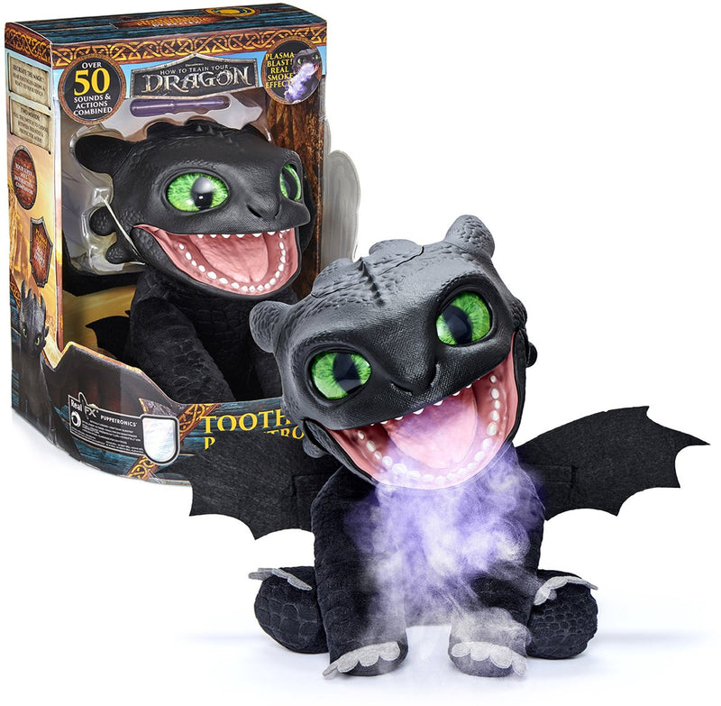 ¡Guau! cosas figura de juguete interactiva real fx: ¿cómo se domestica un dragón? 21 x 39 cm - cómo entrenar a tu dragón - 2 estados de ánimo httyd-1001-0