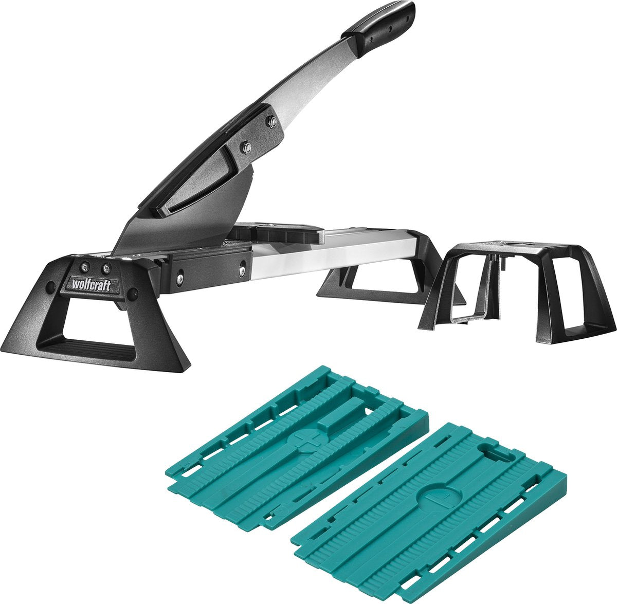 Wolfcraft - laminate cutter incl. 30 wedges - laying laminate - 8638000
