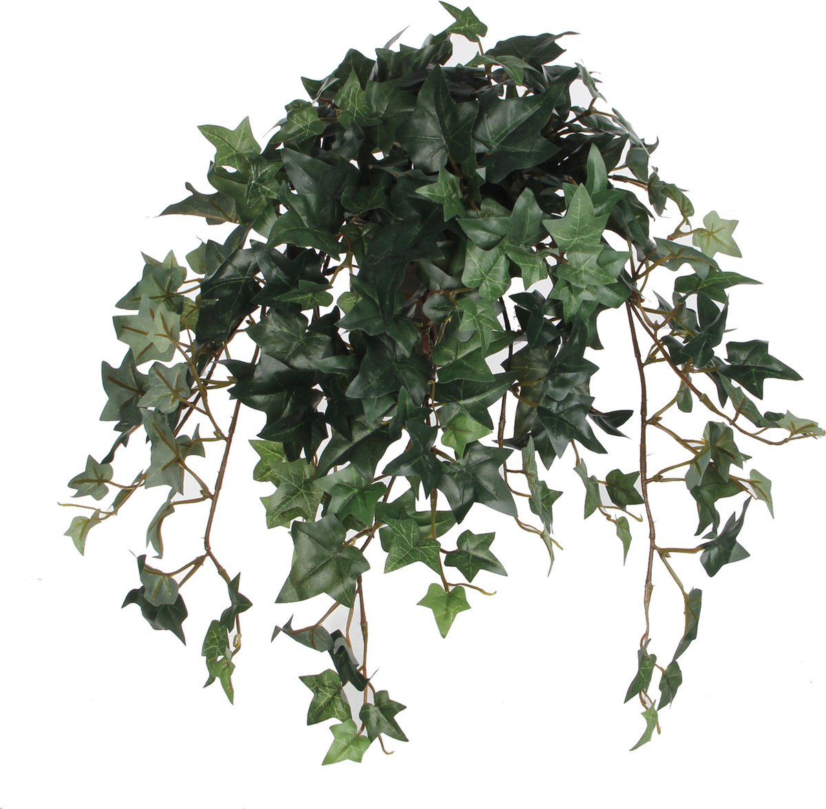Mica decorations hedera klimop kunstplant - groen - in pot - l45 x b25 x h25 cm - kunstplanten nepplanten