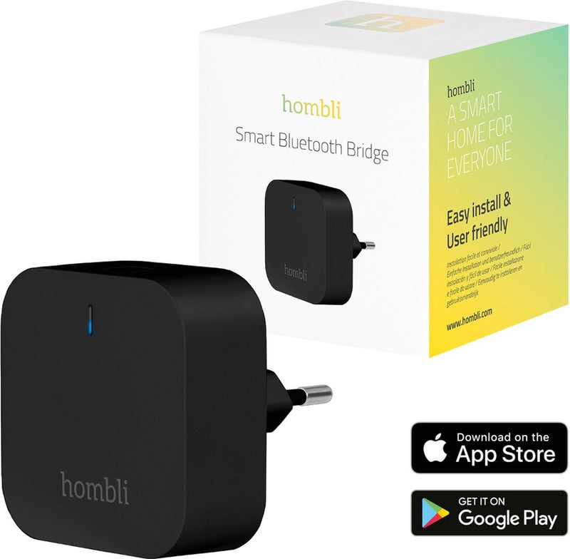 Hub bridge Bluetooth intelligente Hombli per sensori wireless - nero