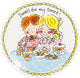 Plato ebboard Blond Amsterdam 18 cm love