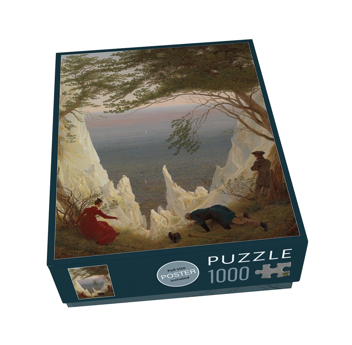 Bekking blitz puzzle 1.000 pezzi winterthur-kreidefelsen su tappeti