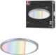 Paulmann Panel LED atria brillo retroiluminación redondo 293 mm 12w 1400lm rgbw cromo mate regulable