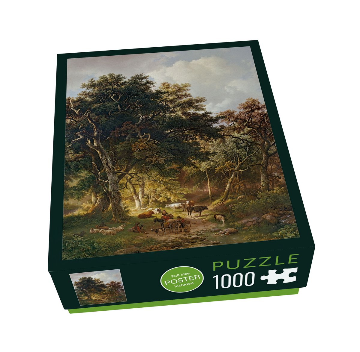 Bekking blitz puzzle 1.000 pezzi grande scena forestale
